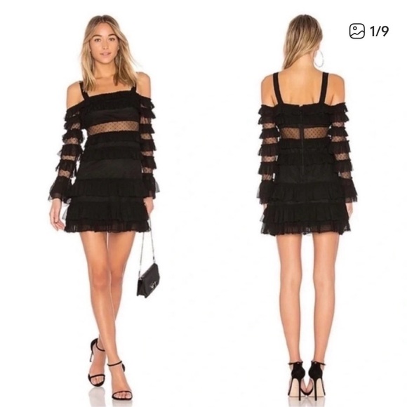 Alexis Dresses & Skirts - Alexis Black Lace Mini Dress